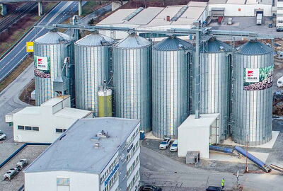 MaierKorduletsch Pelletslager –Platz für 8.000 t Holzpellets