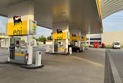 ENI-Tankstelle in Dingolfing